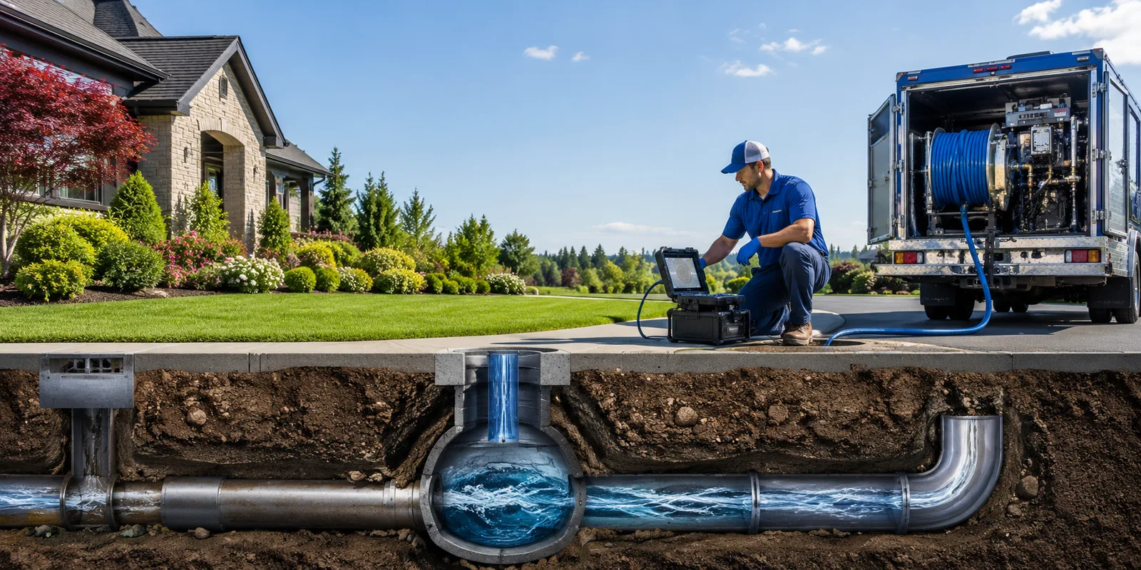 Drainage restoration information for Greenwell Springs, LA